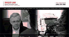 Desktop Screenshot of georgiatruckingaccidentattorney.com